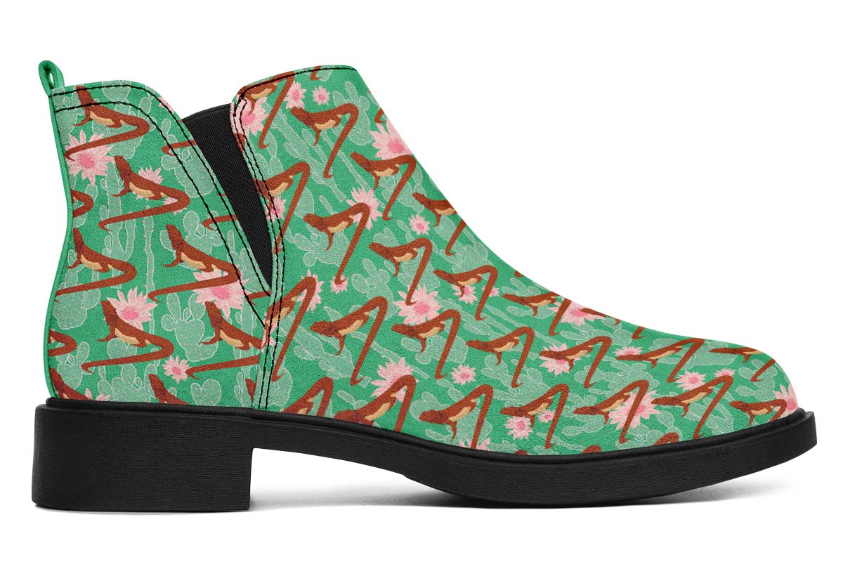 Bearded Dragon Pattern Neat Vibe Boots