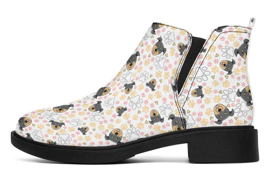 Beauceron Puppy Pattern Neat Vibe Boots