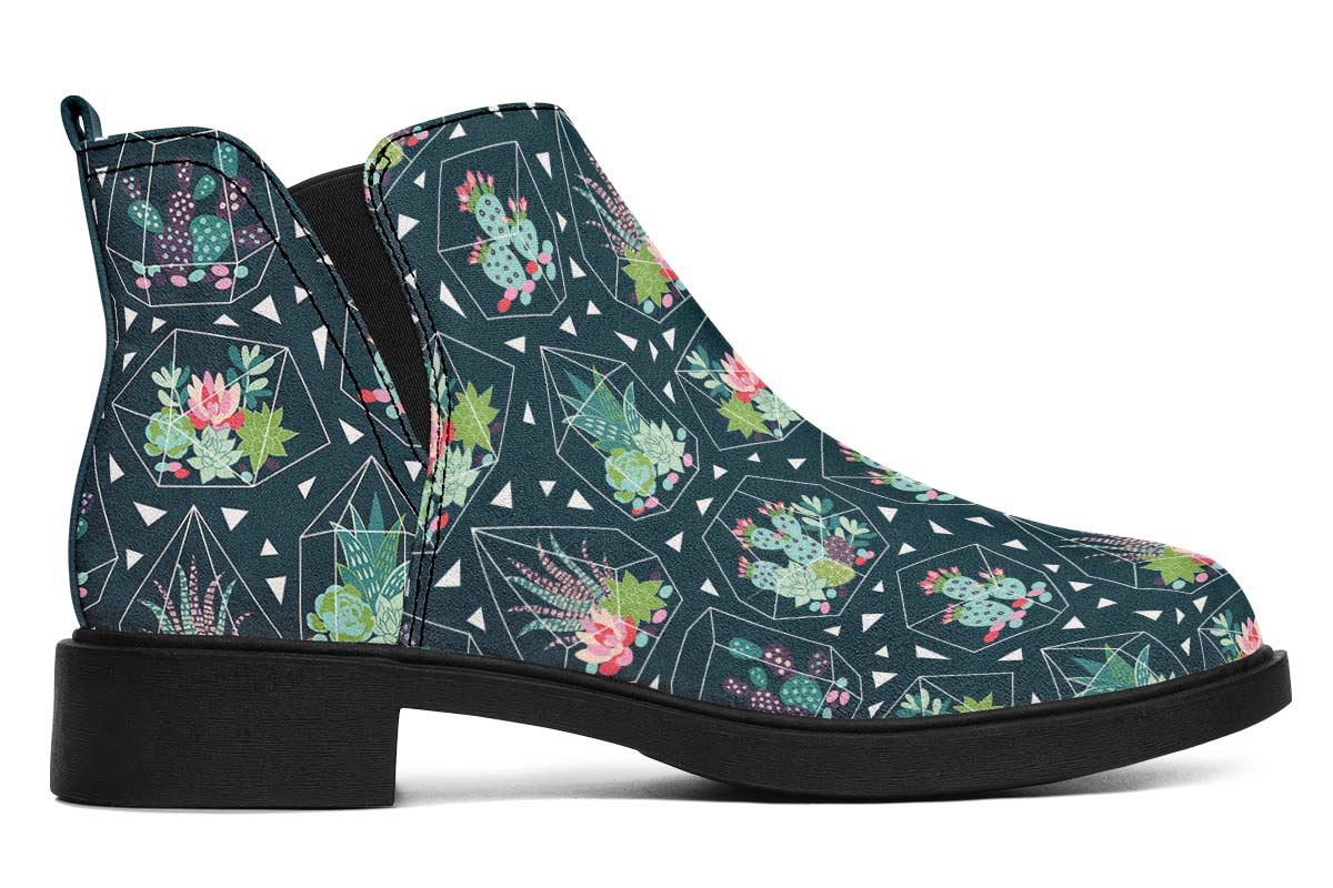 Cactus Terrarium Neat Vibe Boots