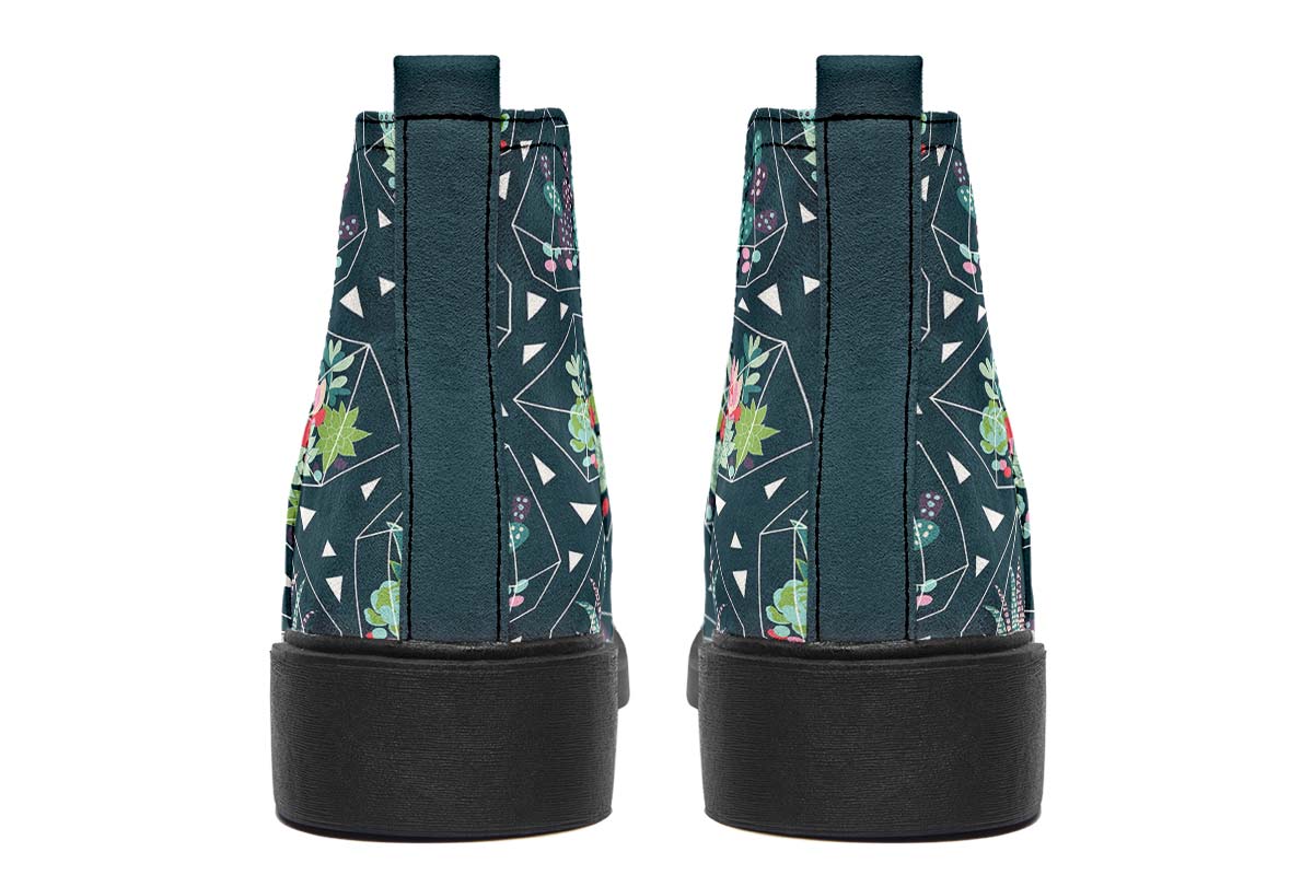 Cactus Terrarium Neat Vibe Boots