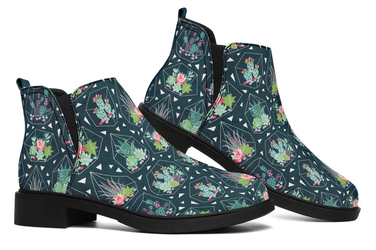 Cactus Terrarium Neat Vibe Boots