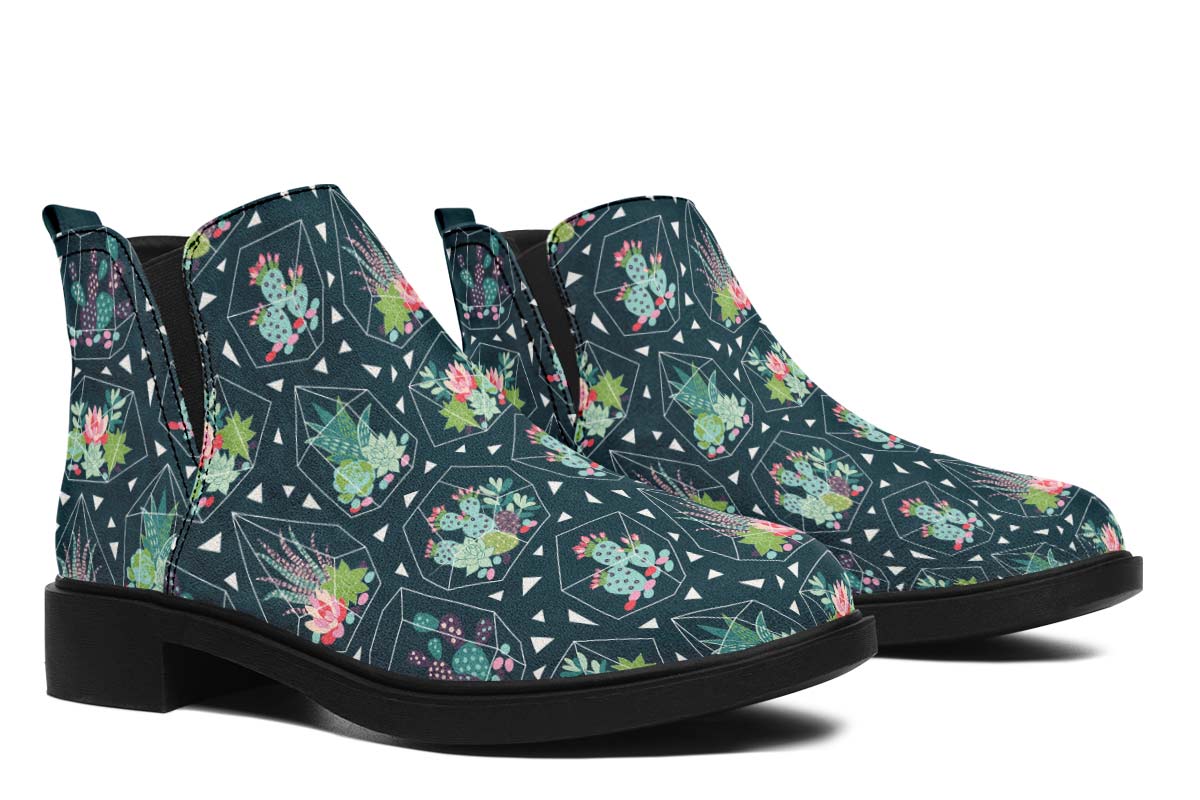 Cactus Terrarium Neat Vibe Boots