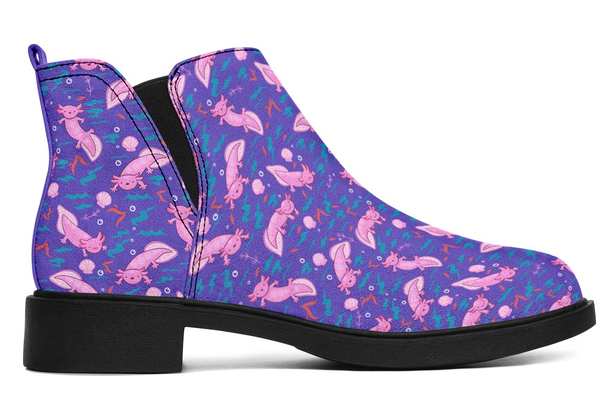 Cartoon Axolotl Neat Vibe Boots