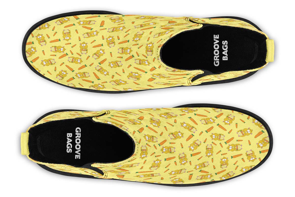 Hamster Pattern Neat Vibe Boots