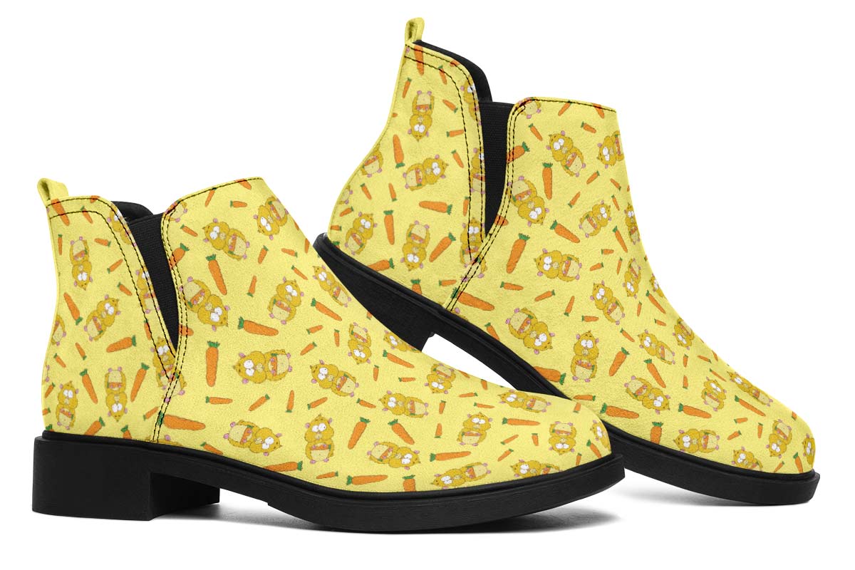 Hamster Pattern Neat Vibe Boots