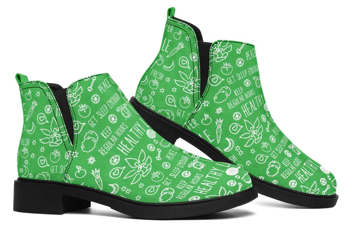 Healthy Diet Neat Vibe Boots