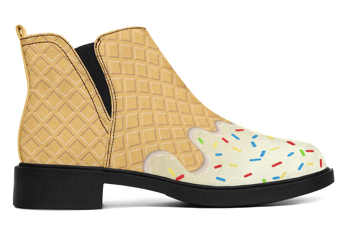 Ice Cream Cone Neat Vibe Boots
