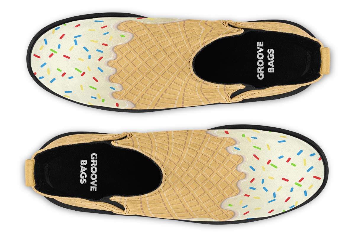 Ice Cream Cone Neat Vibe Boots