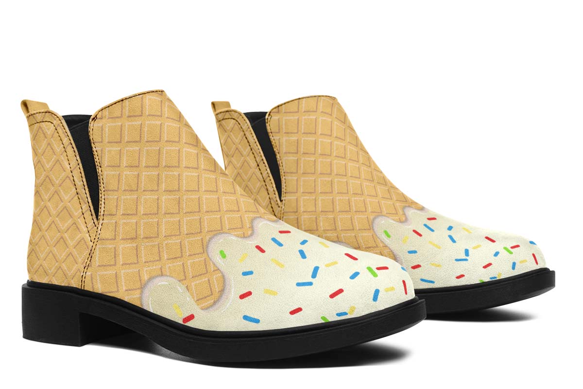 Ice Cream Cone Neat Vibe Boots