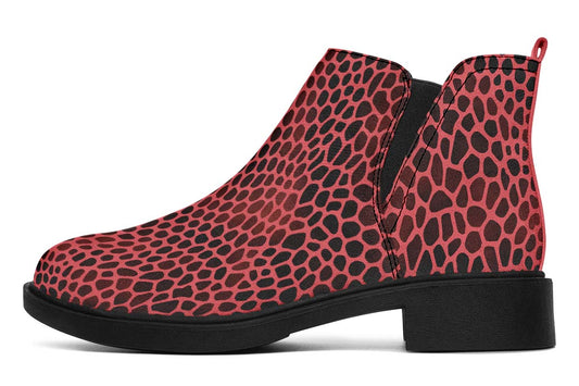 Pink Reptile Design Neat Vibe Boots
