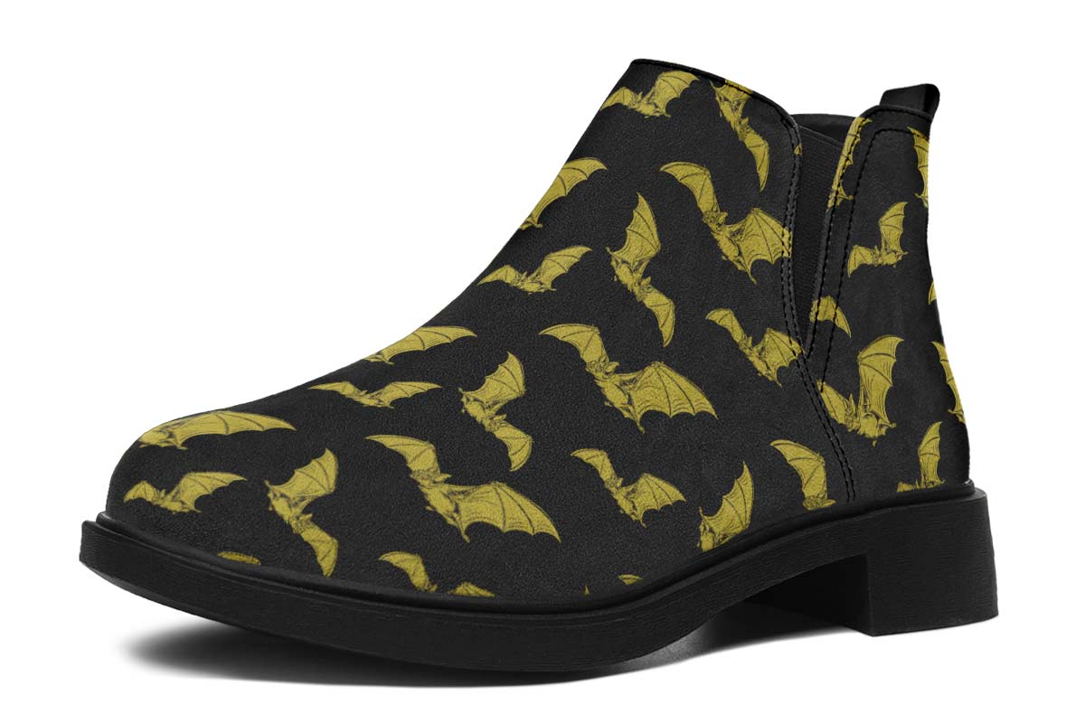 Vampire Bat Pattern Neat Vibe Boots