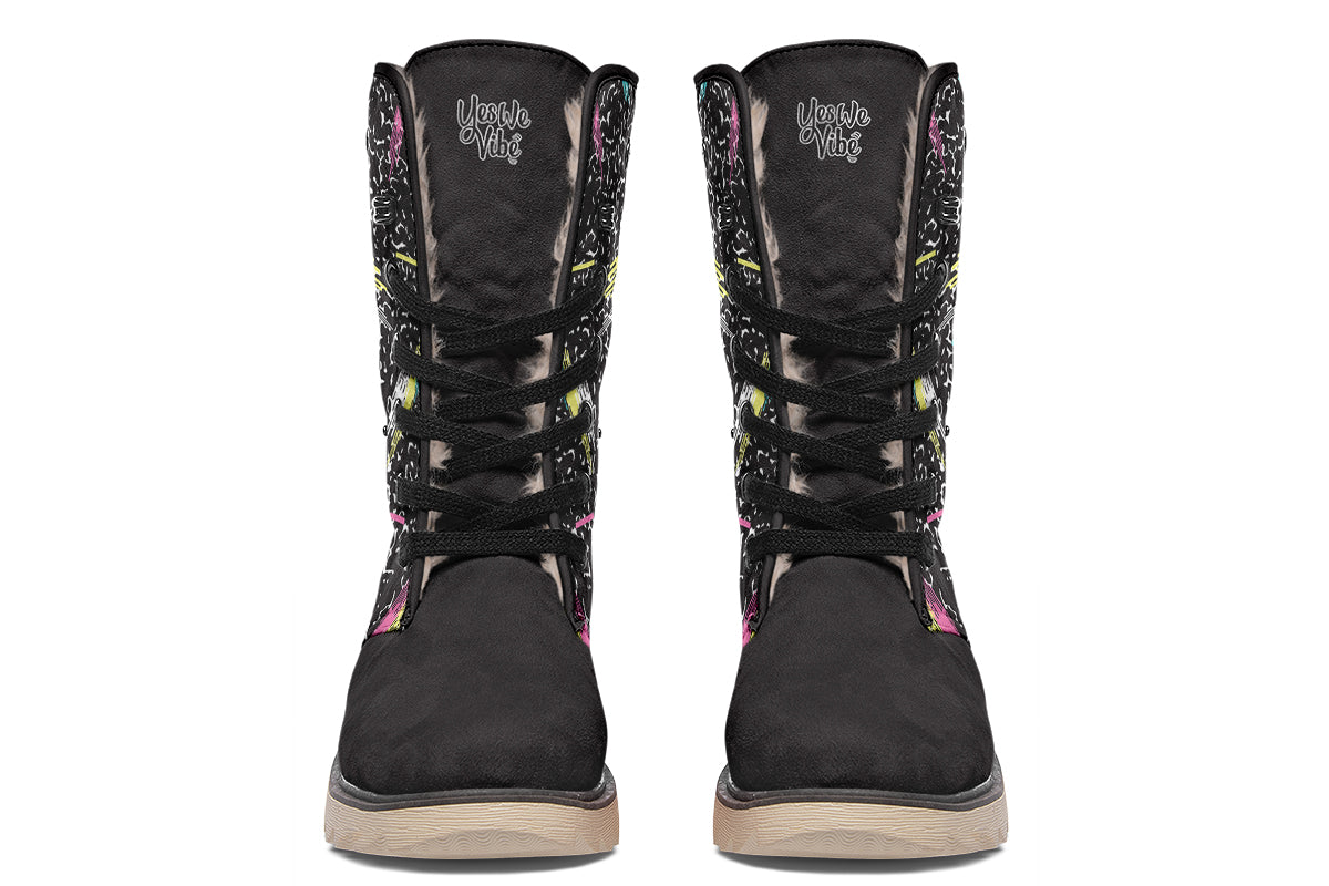 Polarvibeboots 10590s Abstract Pattern01909 C W Y W V