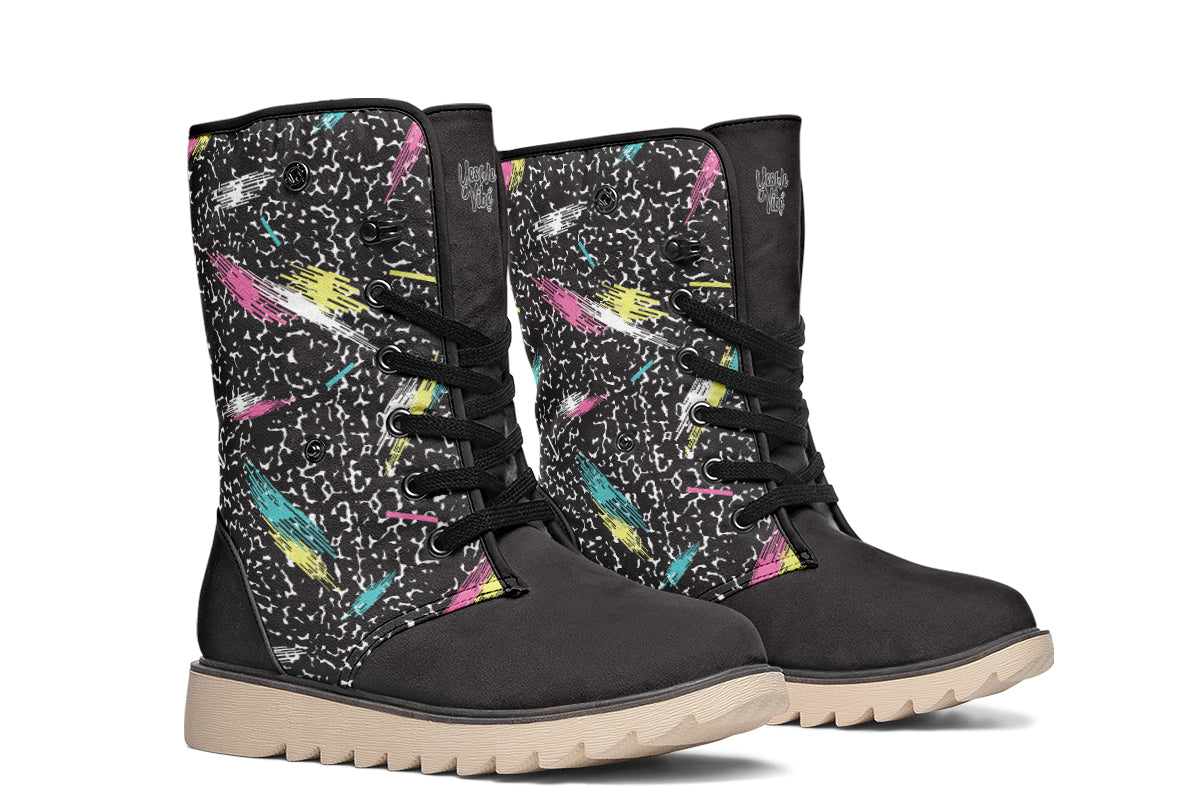 Polarvibeboots 10590s Abstract Pattern01909 C W Y W V
