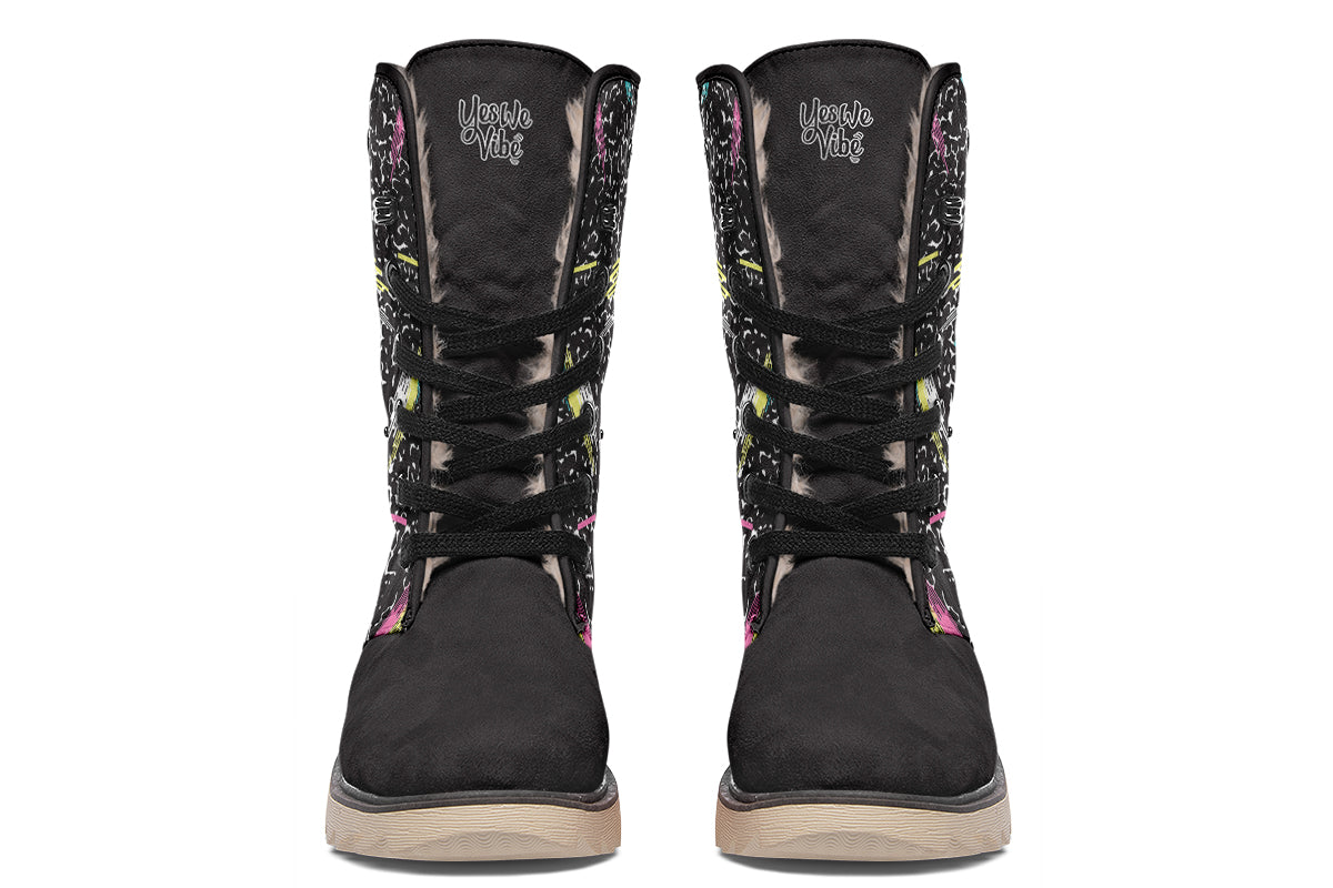 Polarvibeboots 10590s Abstract Pattern01909 C W Y W V
