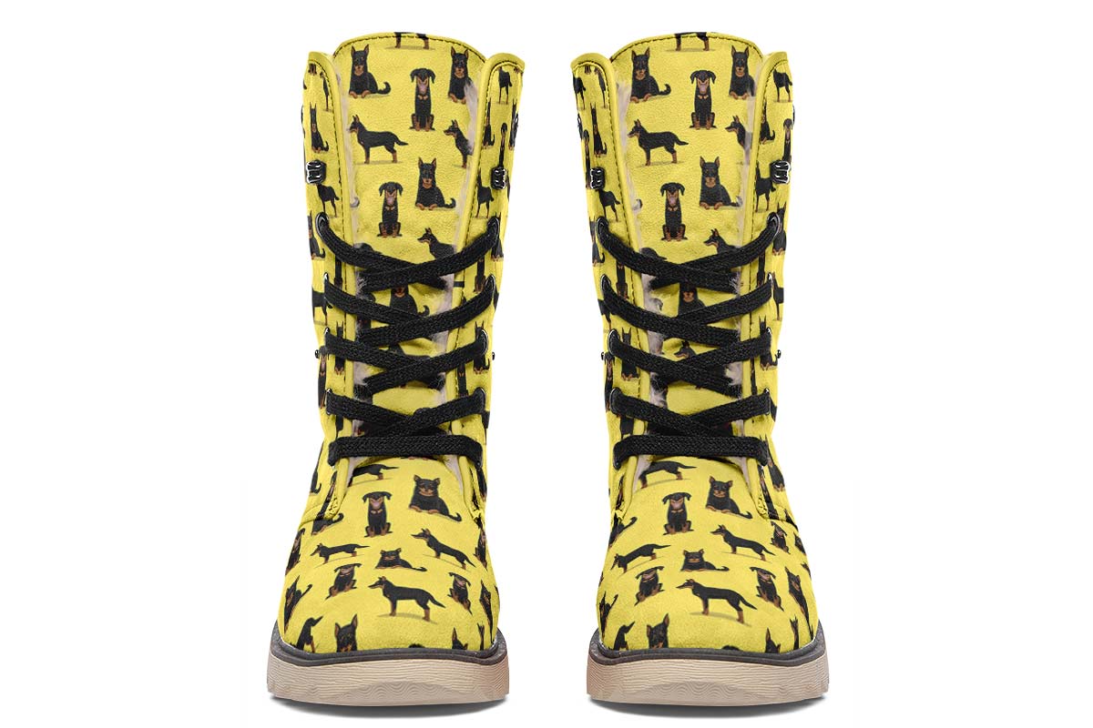Beauceron Pattern Polar Vibe Boots