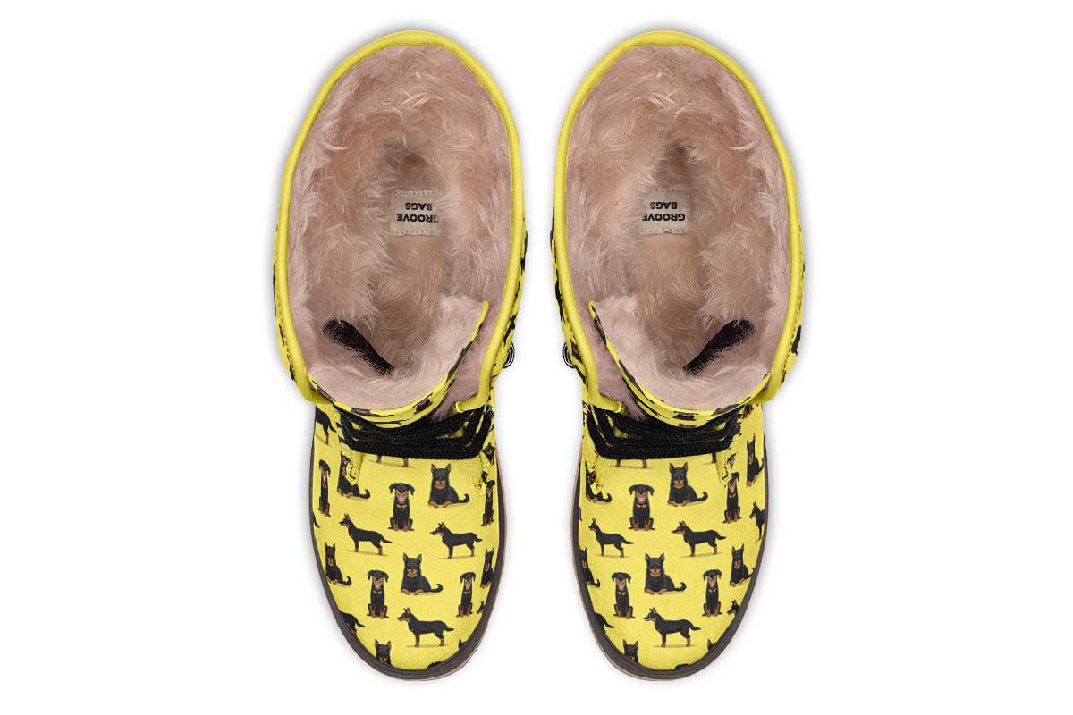 Beauceron Pattern Polar Vibe Boots