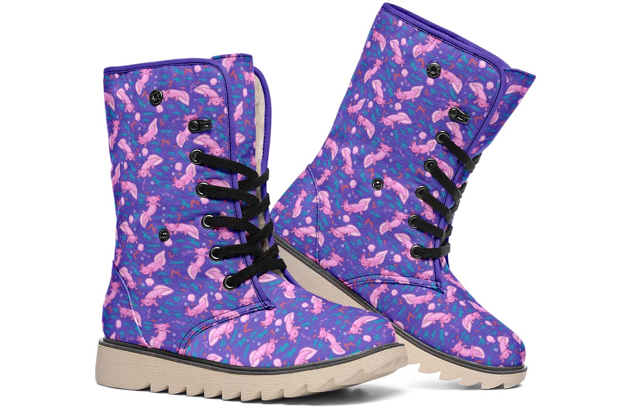 Cartoon Axoltol Polar Vibe Boots
