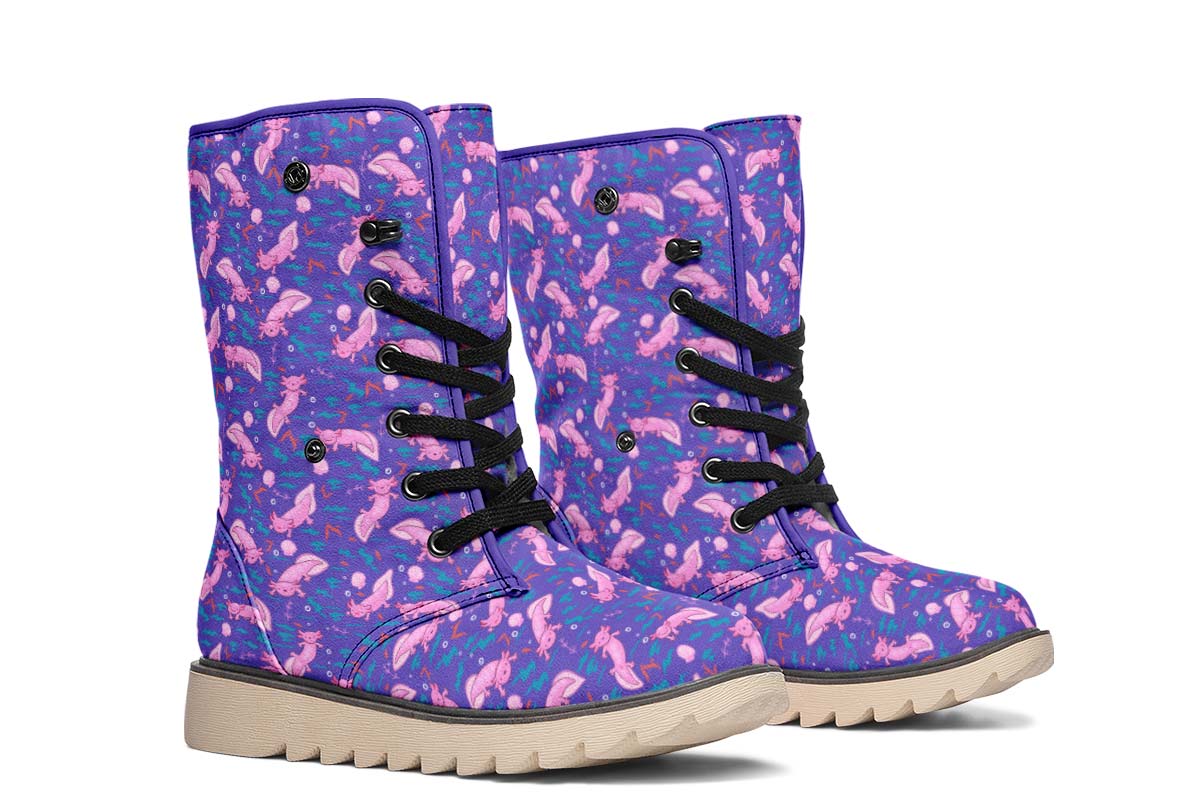 Cartoon Axoltol Polar Vibe Boots