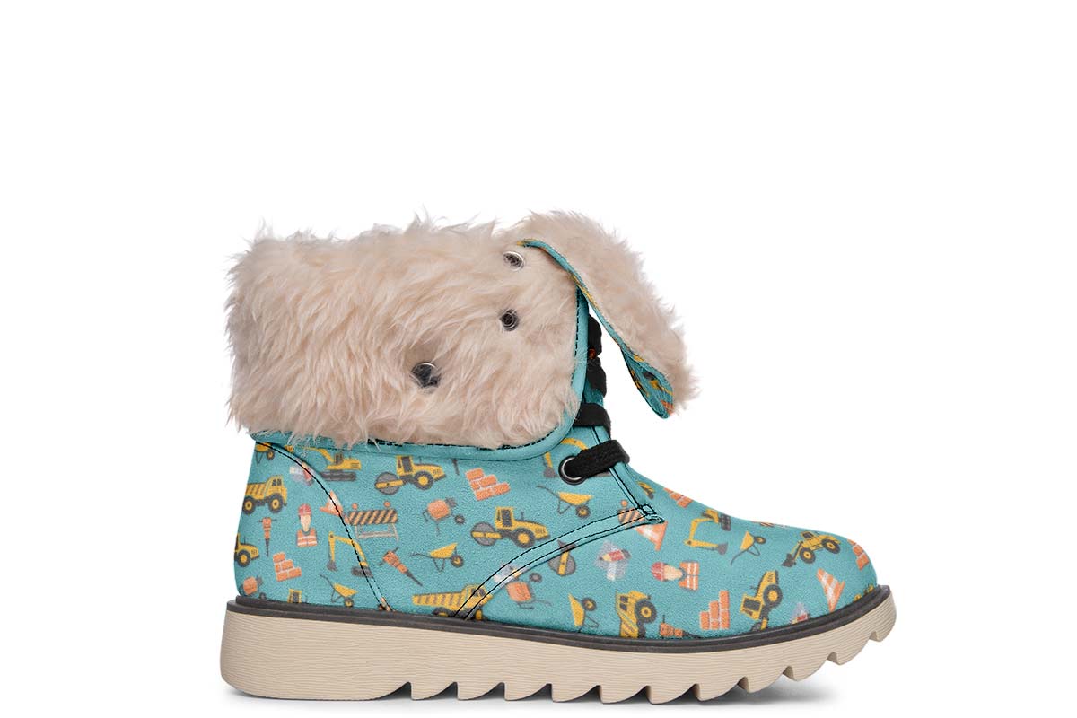 Construction Pattern Polar Vibe Boots