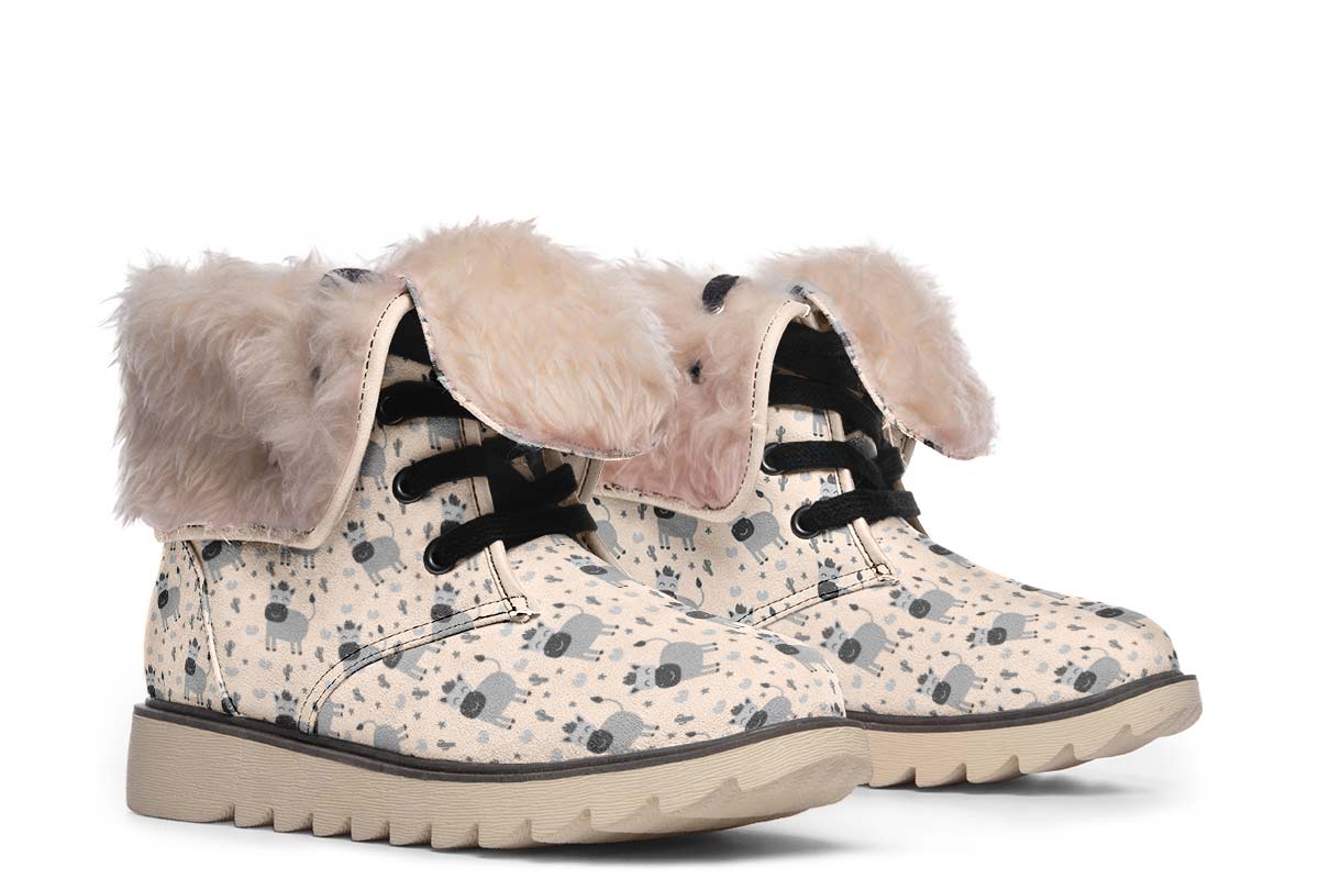 Donkey Pattern Polar Vibe Boots