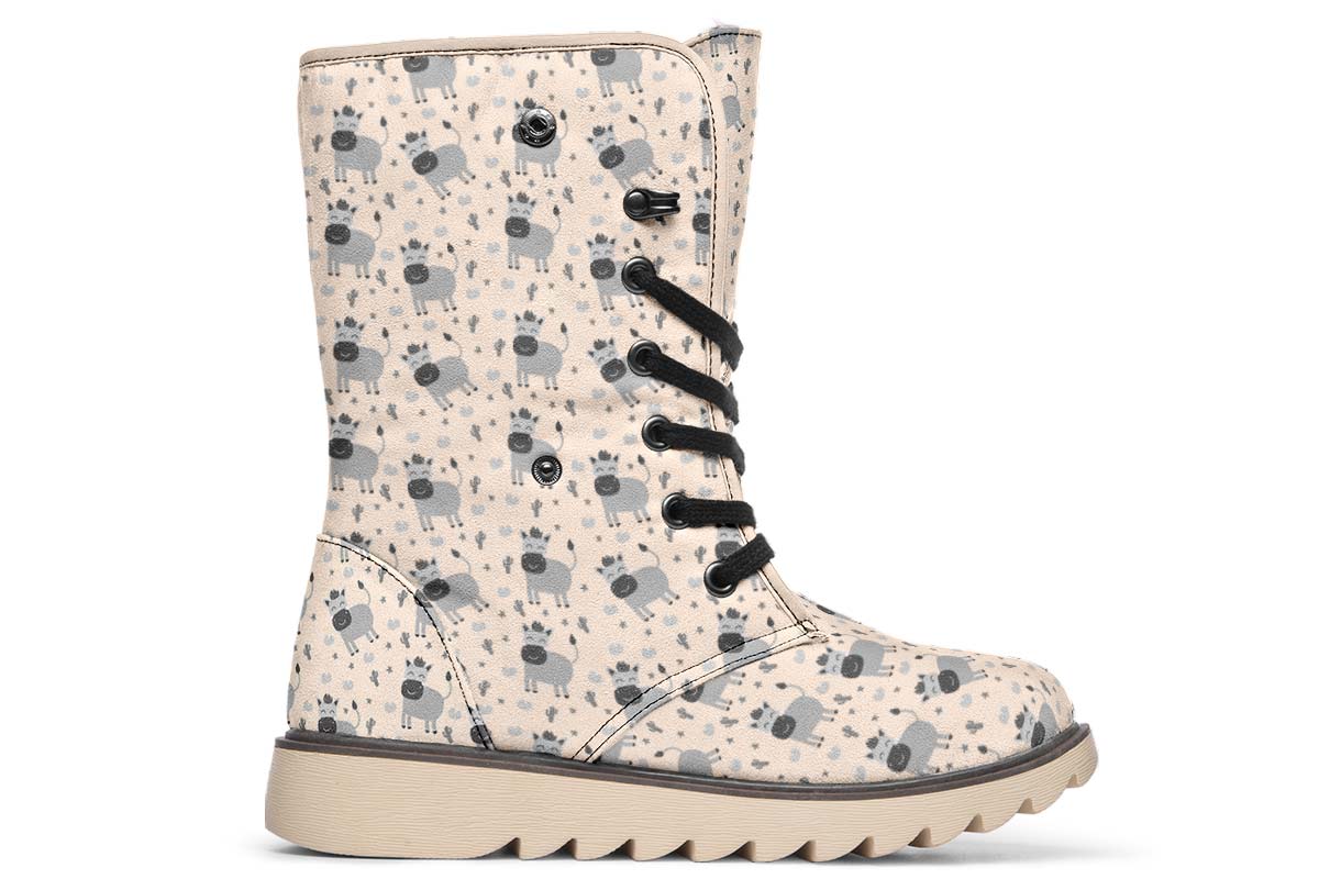 Donkey Pattern Polar Vibe Boots