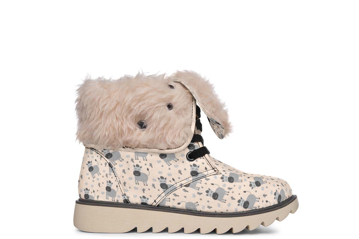 Donkey Pattern Polar Vibe Boots