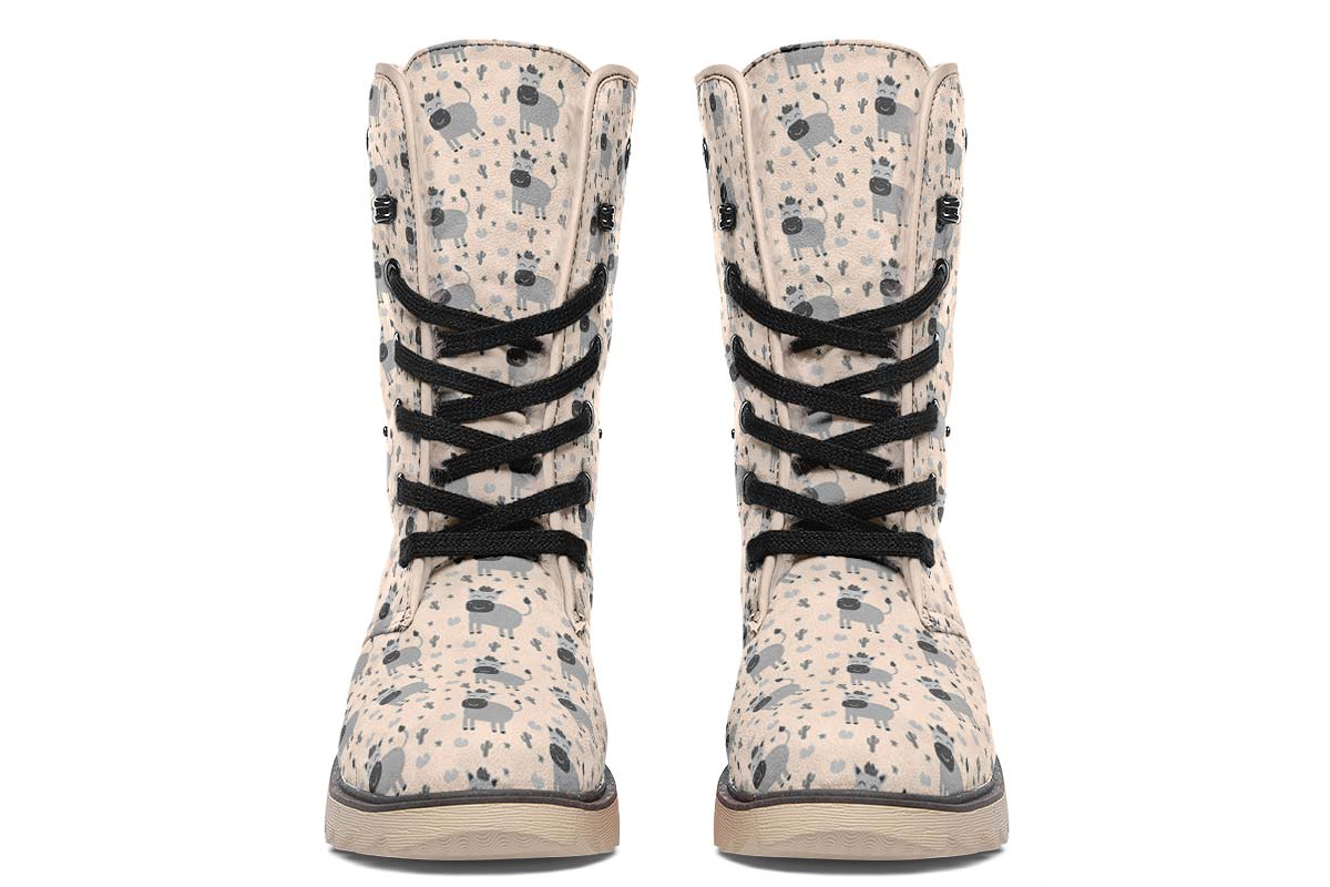 Donkey Pattern Polar Vibe Boots