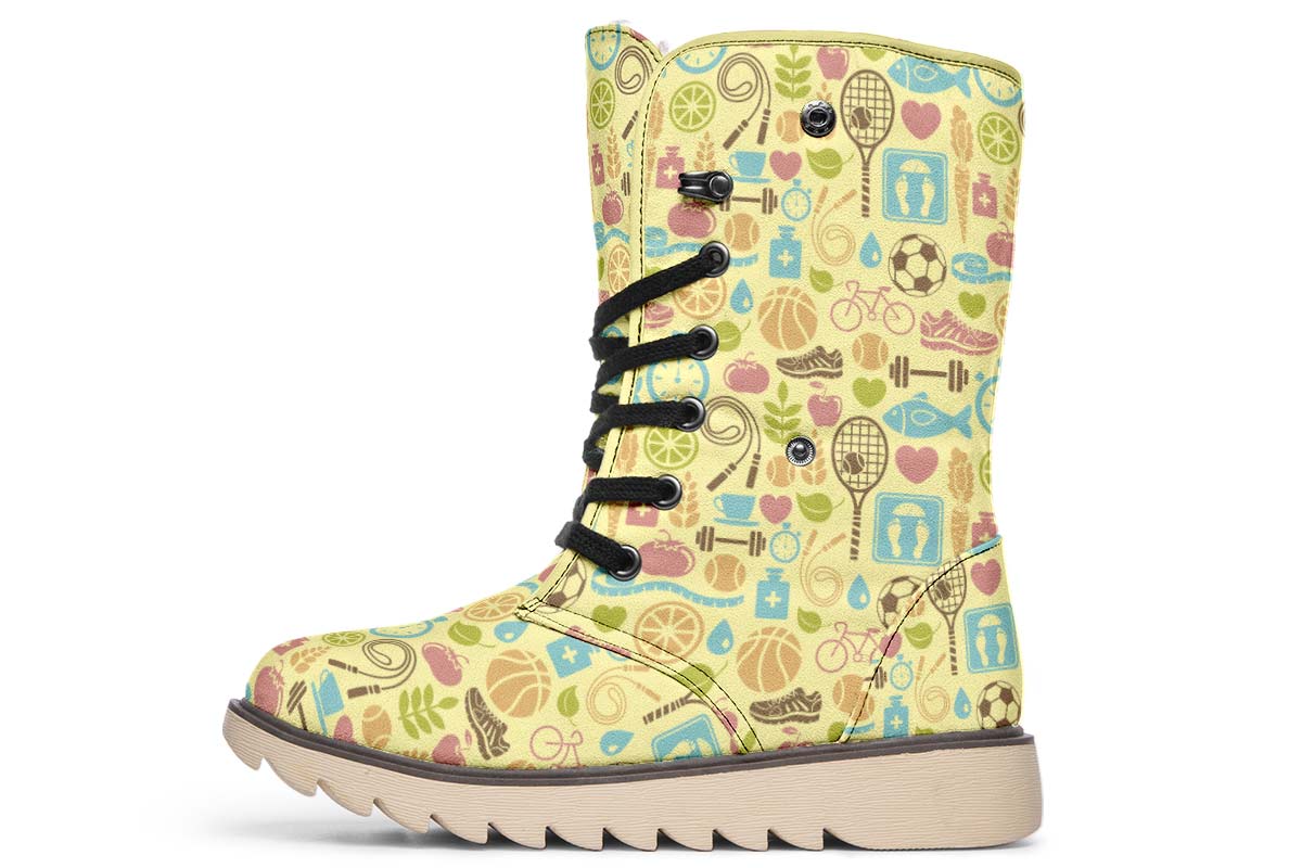 Fitness Training Pattern Polar Vibe Boots