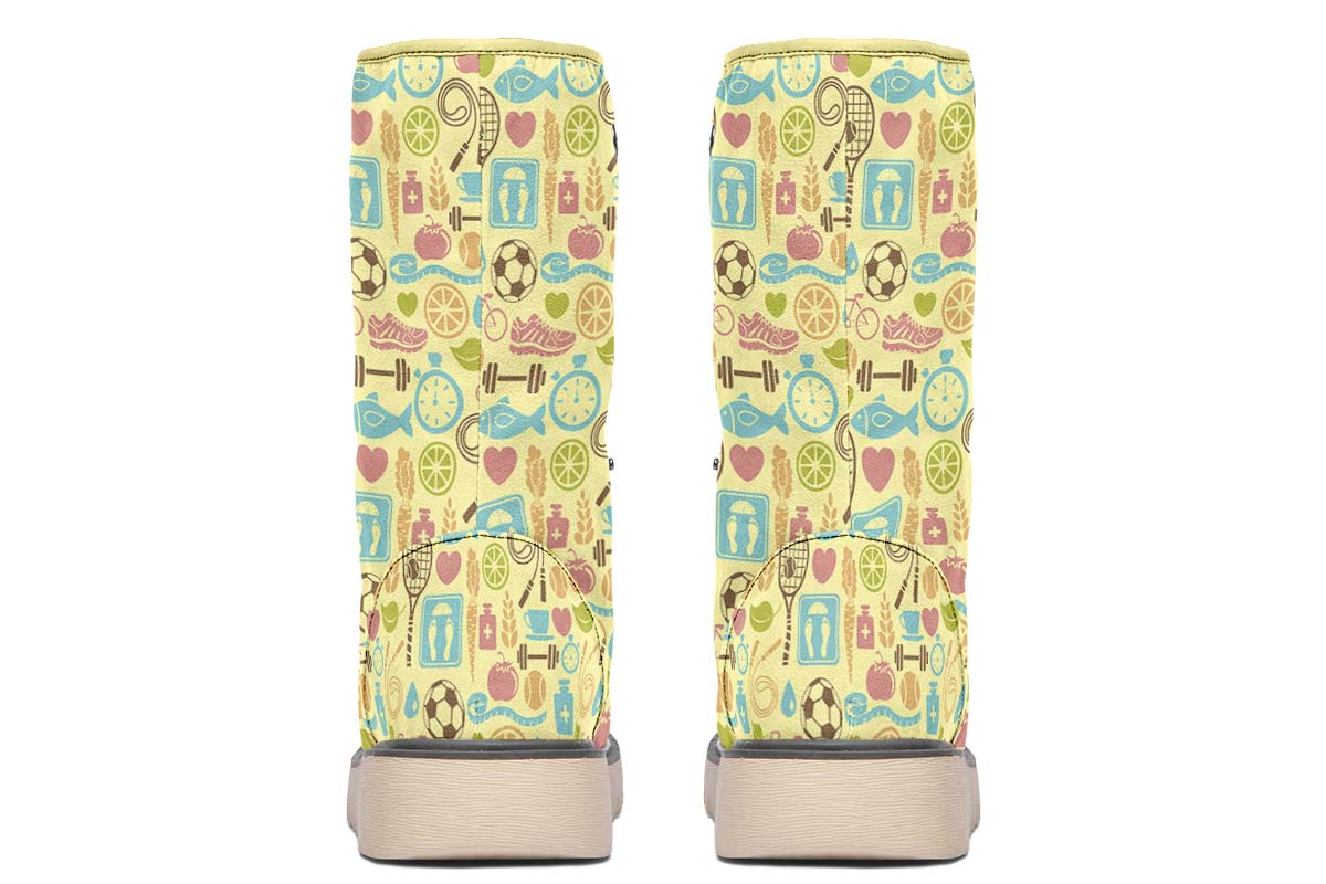 Fitness Training Pattern Polar Vibe Boots