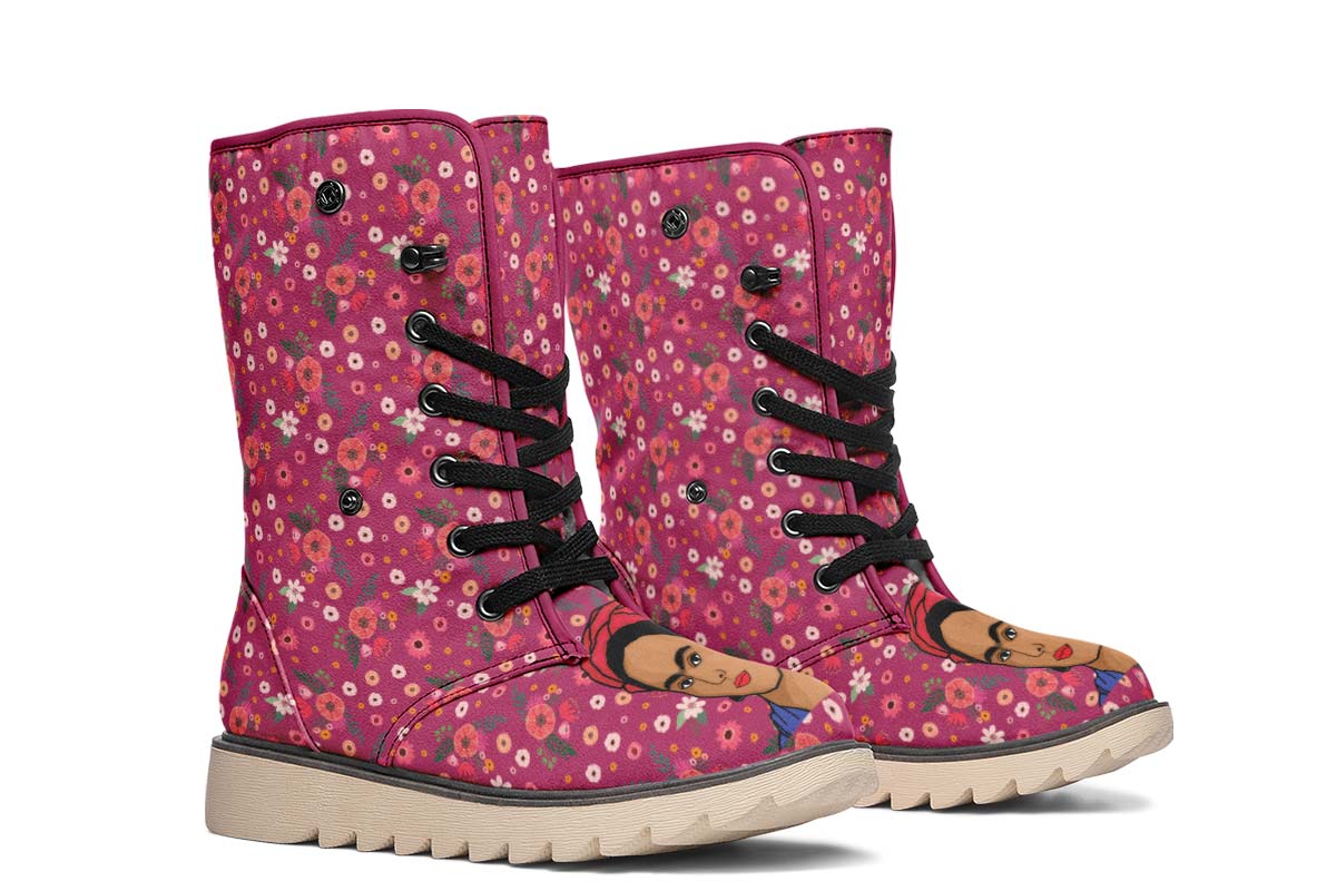 Floral Frida Polar Vibe Boots