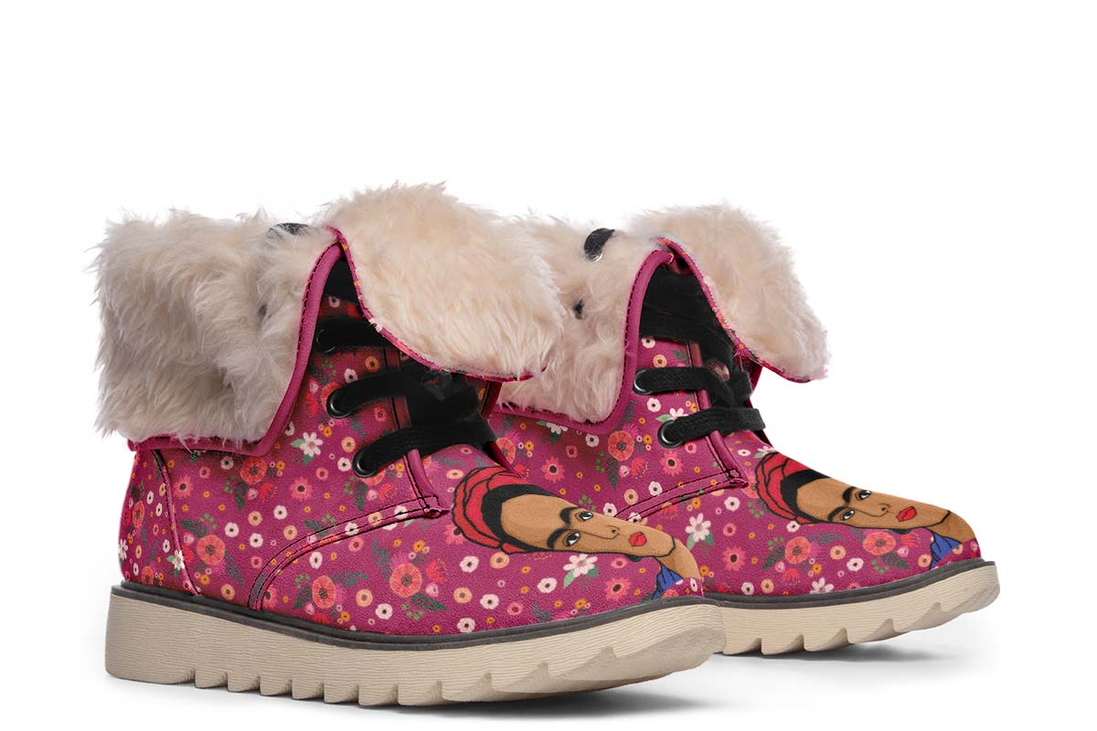 Floral Frida Polar Vibe Boots