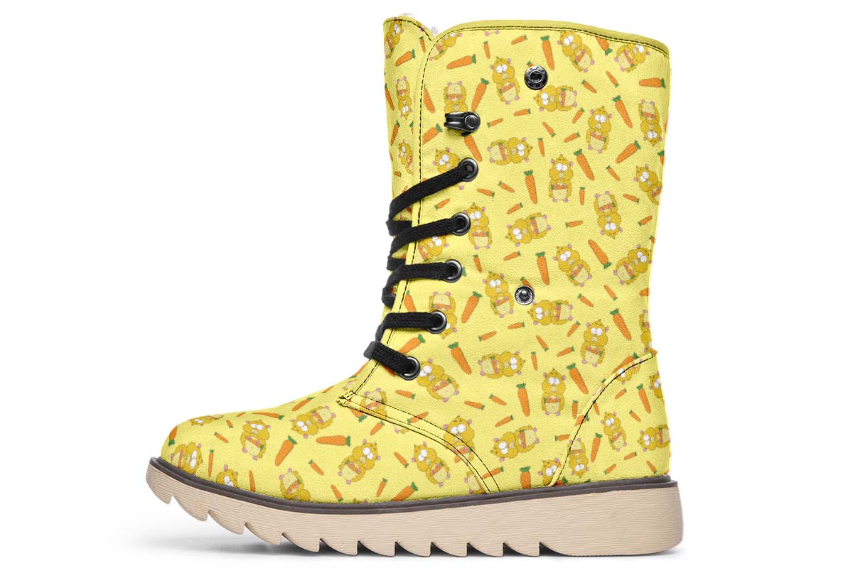 Hamster Pattern Polar Vibe Boots