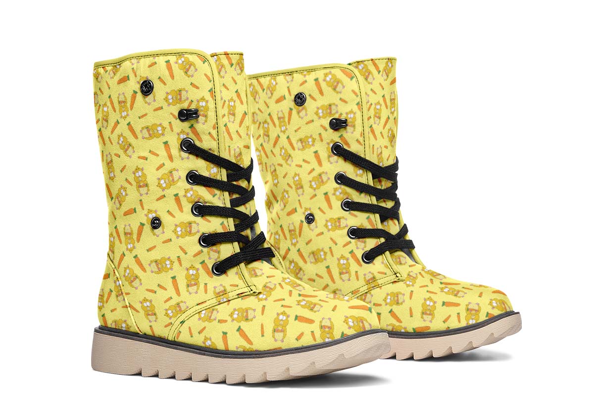 Hamster Pattern Polar Vibe Boots