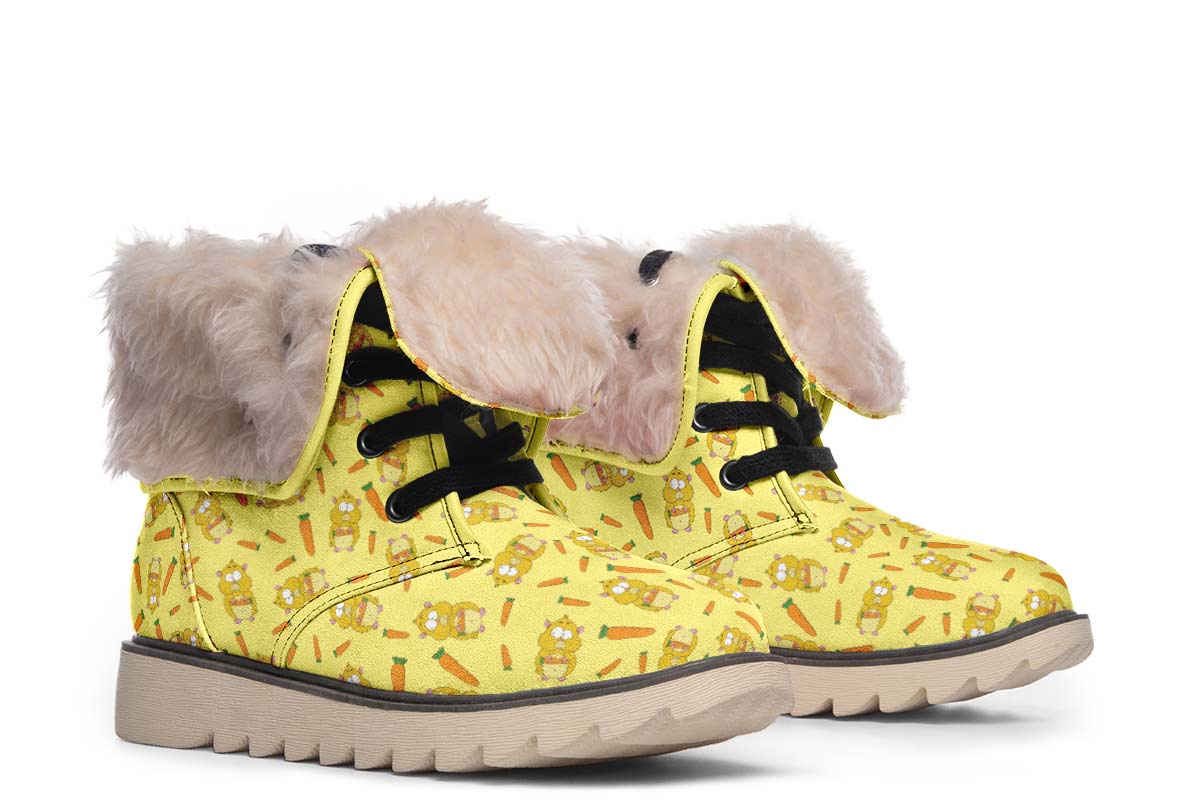 Hamster Pattern Polar Vibe Boots
