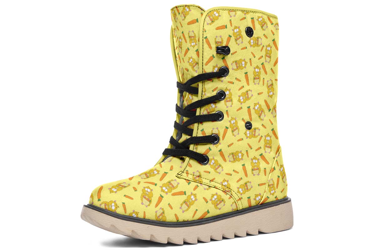 Hamster Pattern Polar Vibe Boots