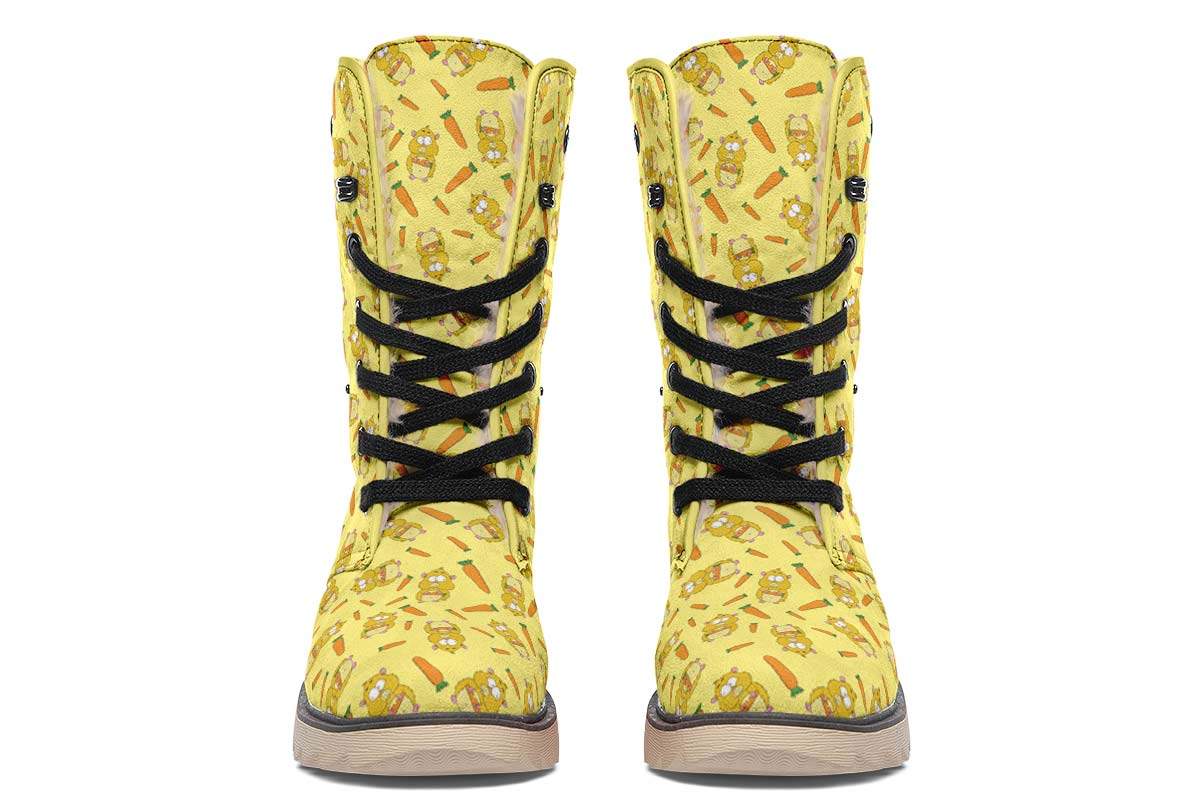 Hamster Pattern Polar Vibe Boots