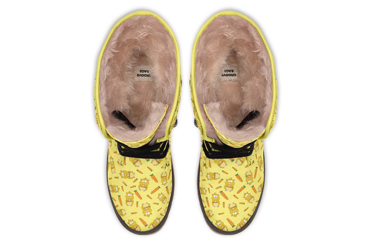 Hamster Pattern Polar Vibe Boots