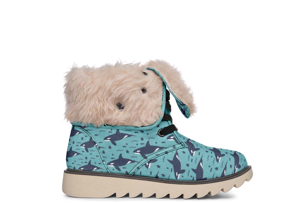 Orca Pattern Polar Vibe Boots