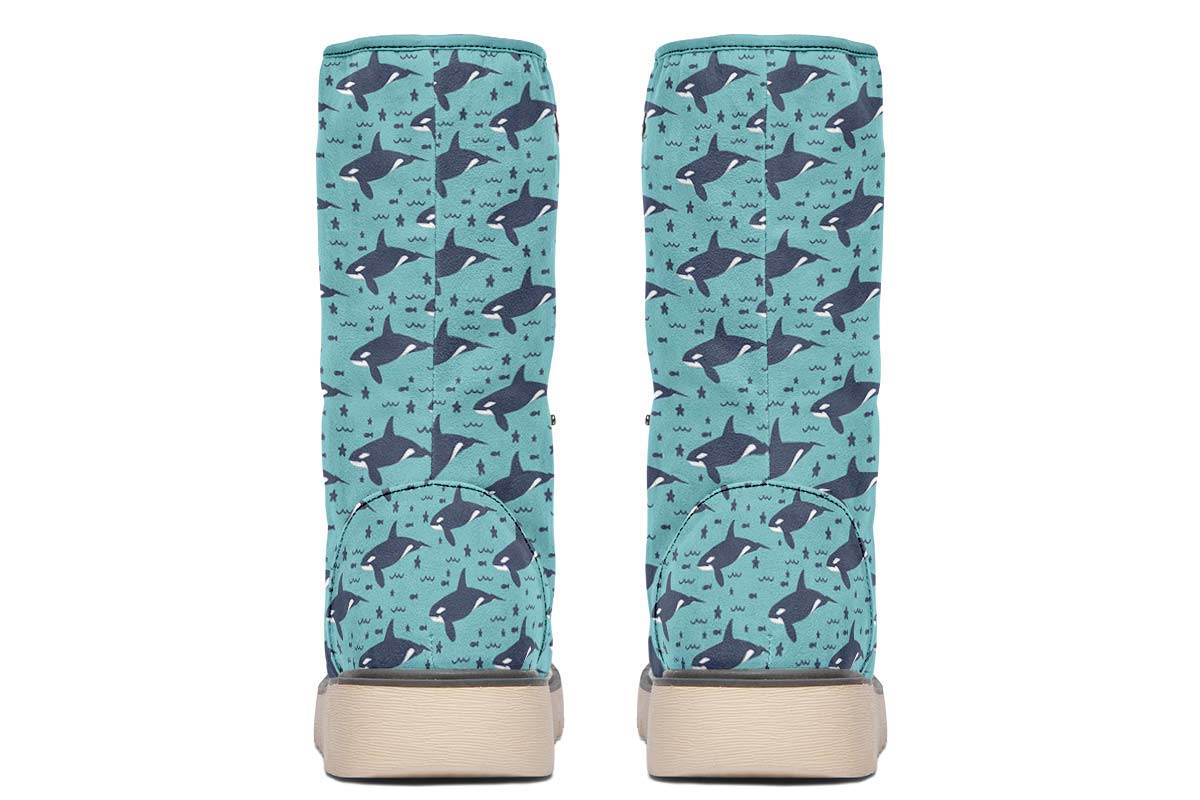 Orca Pattern Polar Vibe Boots
