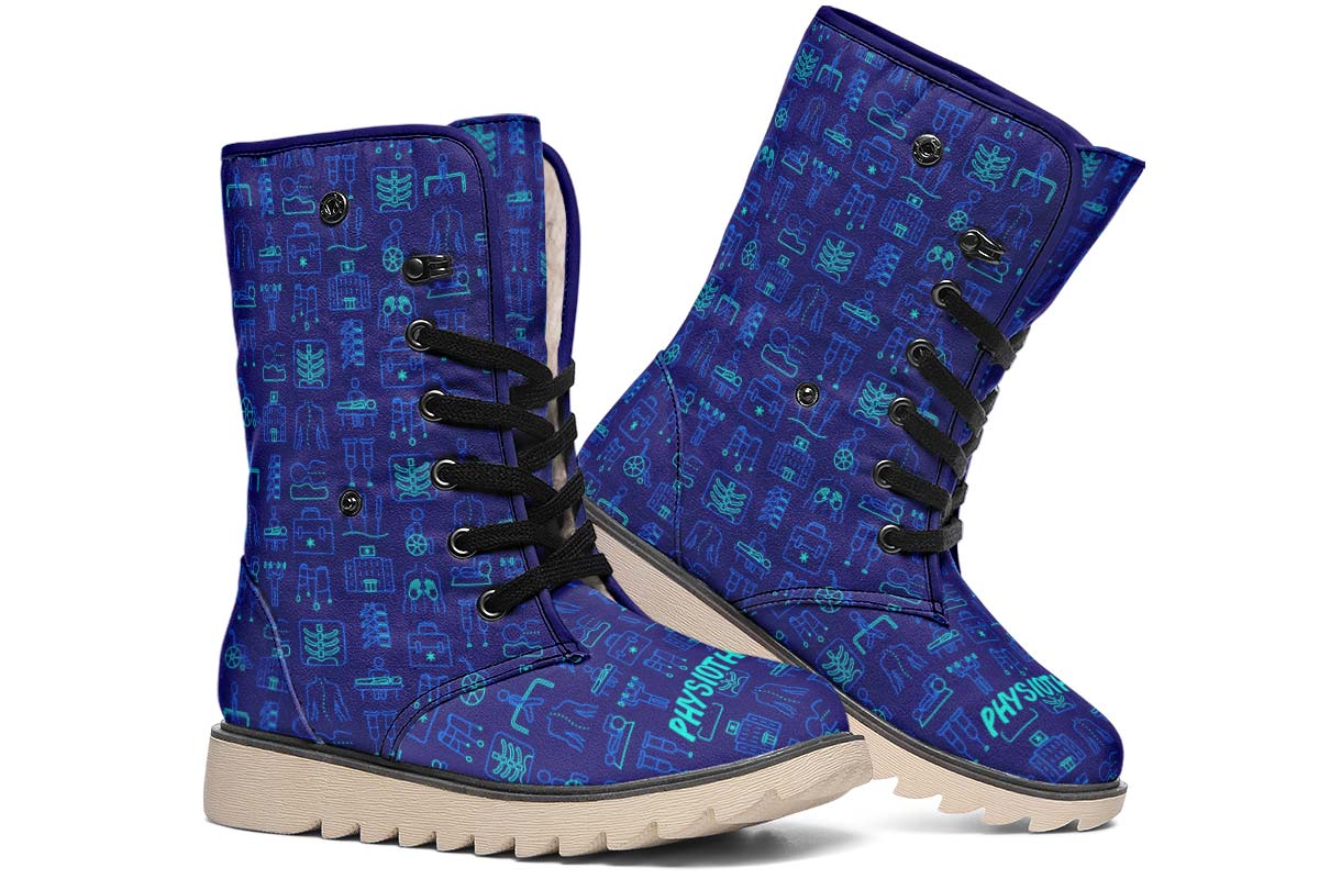 Physiotherapy Pattern Polar Vibe Boots