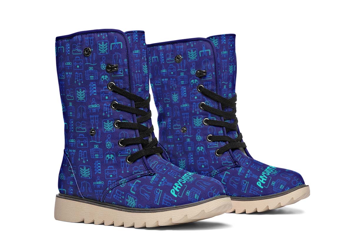 Physiotherapy Pattern Polar Vibe Boots