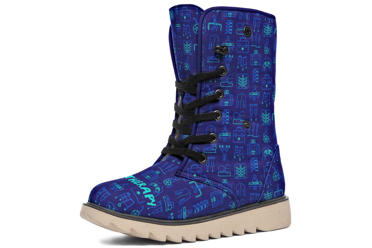 Physiotherapy Pattern Polar Vibe Boots