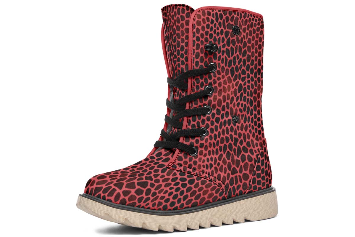 Pink Reptile Design Polar Vibe Boots
