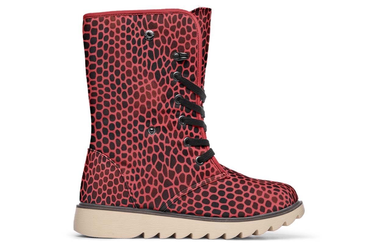 Pink Reptile Design Polar Vibe Boots