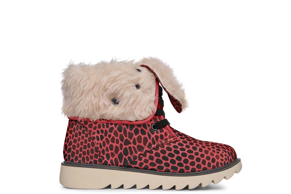 Pink Reptile Design Polar Vibe Boots