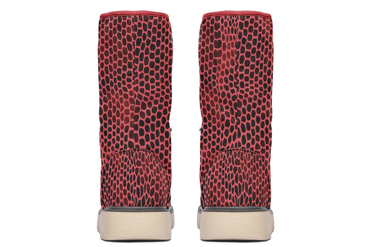 Pink Reptile Design Polar Vibe Boots