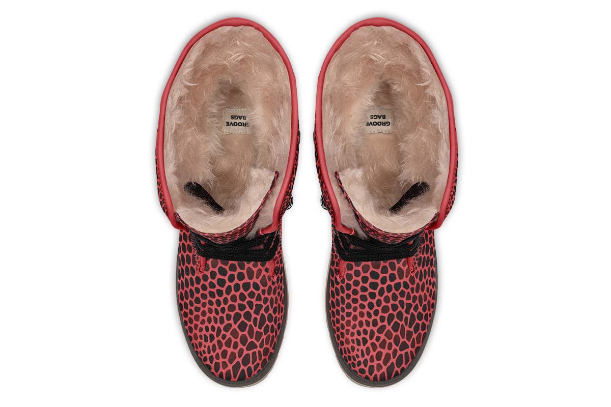 Pink Reptile Design Polar Vibe Boots