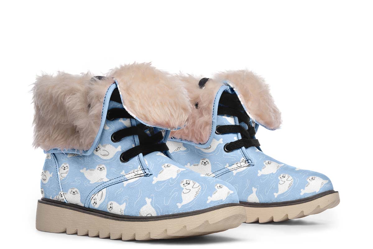 Seal Pattern Polar Vibe Boots
