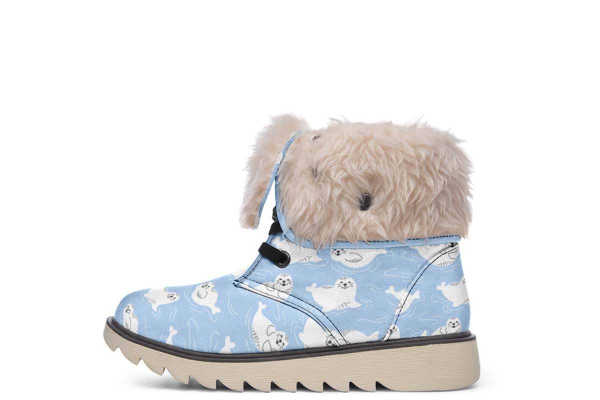 Seal Pattern Polar Vibe Boots