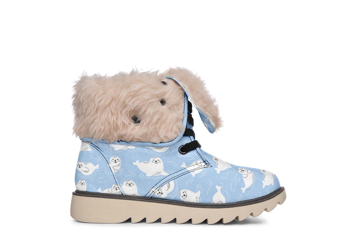Seal Pattern Polar Vibe Boots